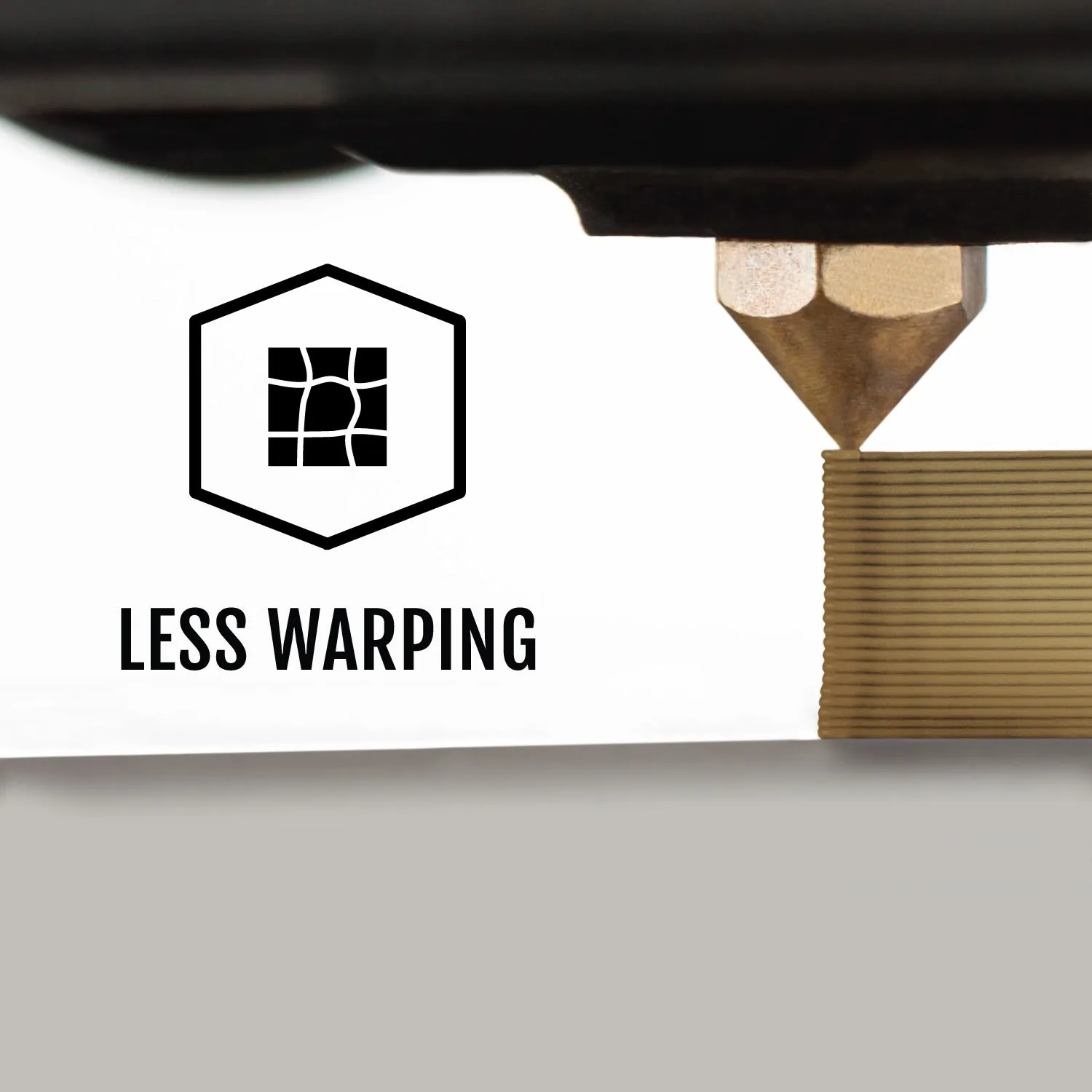 BRONZE PLA PRO  FILAMENT - 1.75MM, 1KG SPOOL
