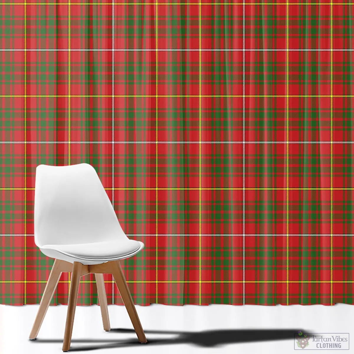 Bruce County Canada Tartan Window Curtain