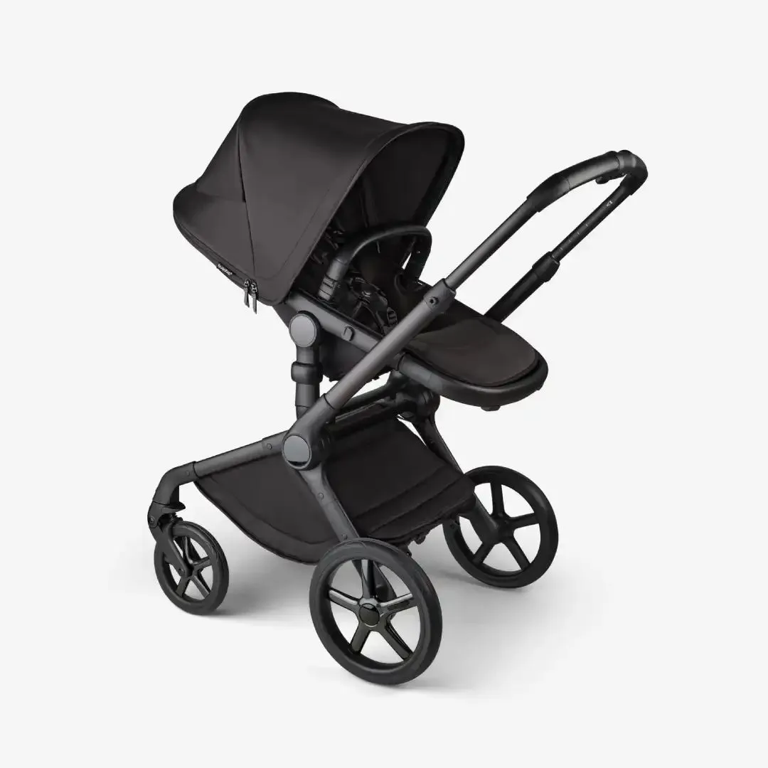 Bugaboo Fox 5 Complete Noir Limited Edition Cybex Cloud T Car Seat & Accessory Bundle - Black Moonlight