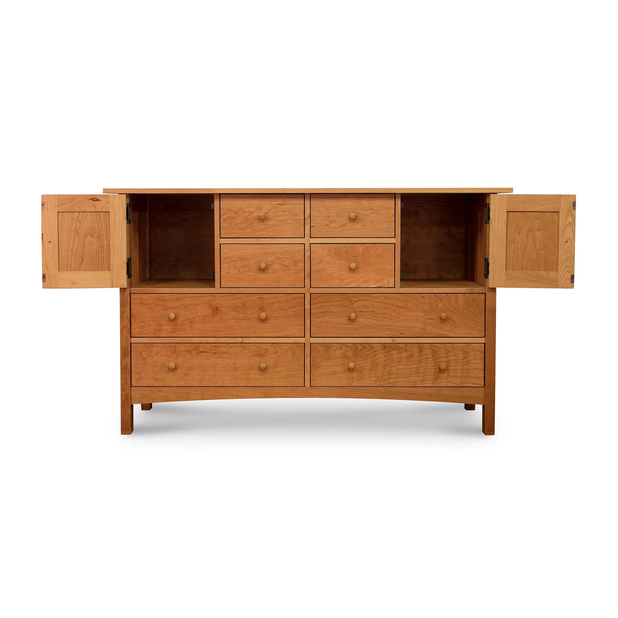 Burlington Shaker 8-Drawer 2-Door Dresser
