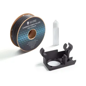 Carbon Fiber ASA Filament, 1.75mm Black, UV & Weather Resistant, Fit for Outdoor Functional Parts, 1kg, Accuracy  /- 0.04 mm