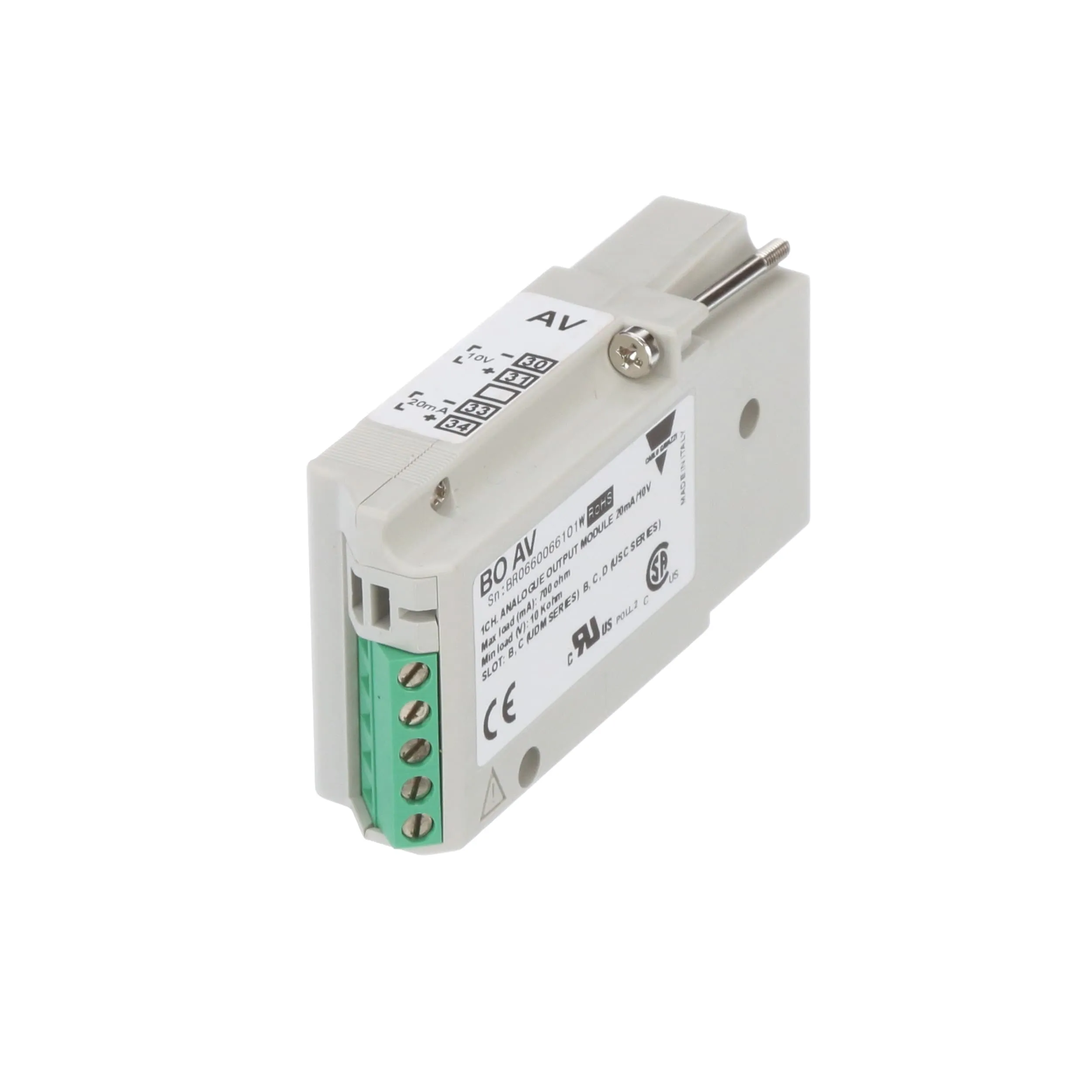Carlo Gavazzi, Inc. BOAV