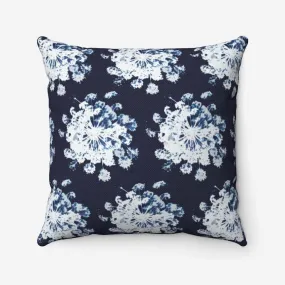 Carrot Flower Flow Pillow