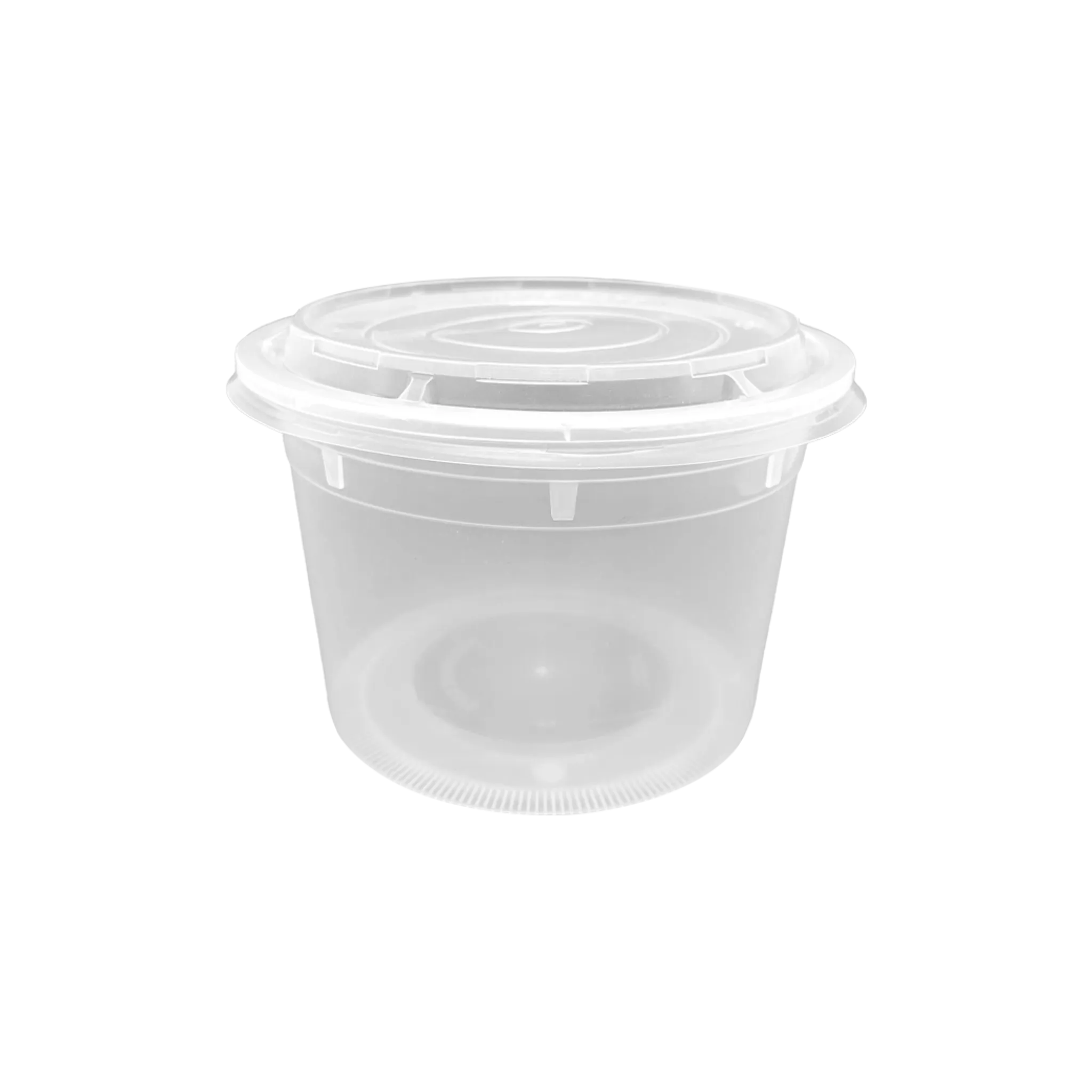 CCF 32OZ(D139MM) Premium PP Injection Plastic Soup Bowl with Lid - 120 Sets/Cases (Microwavable)