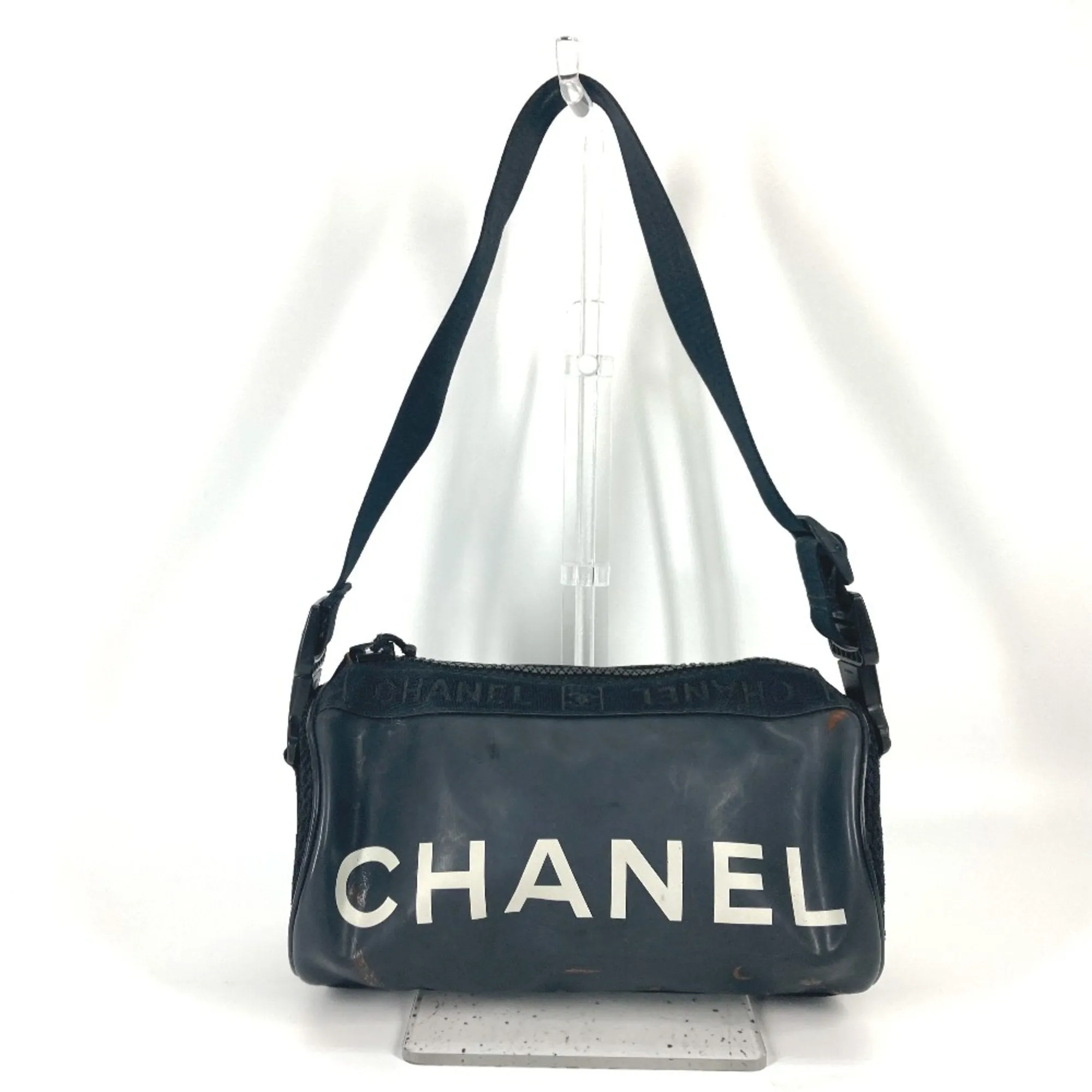 Chanel A28561 Sports shoulder bag Shoulder Bag Black White