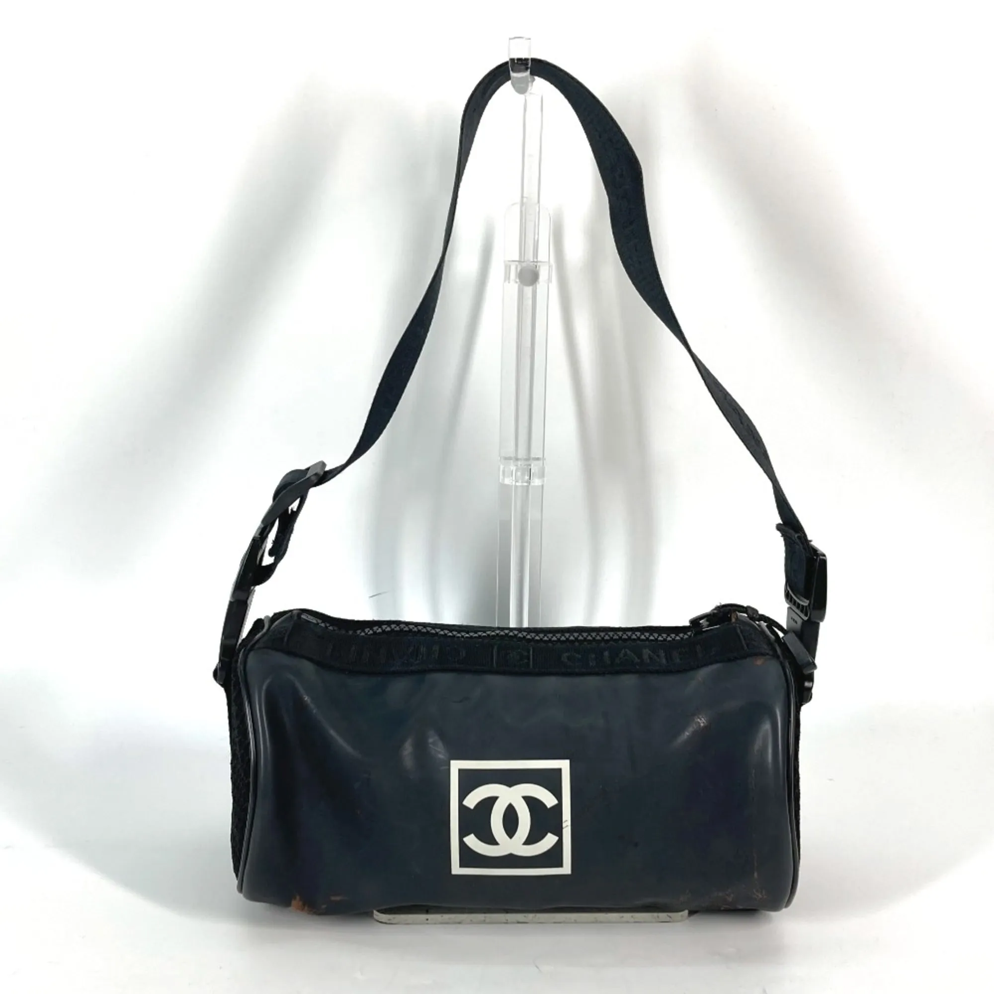 Chanel A28561 Sports shoulder bag Shoulder Bag Black White