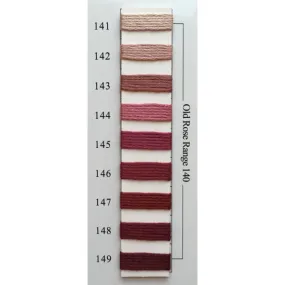 Colors 141 - 149 Old Rose Range