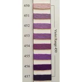 Colors 450 - 457 Violet Range