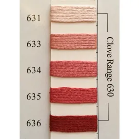 Colors 631 - 636 Clove Range