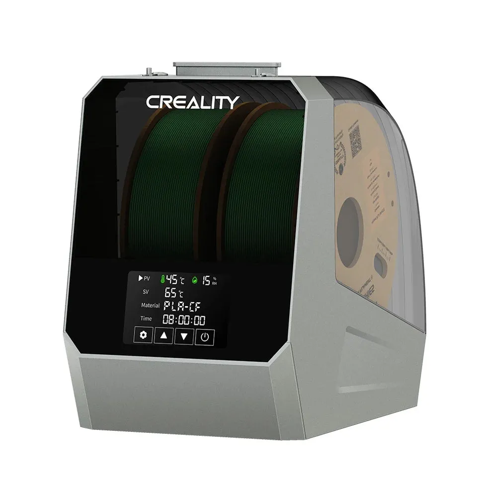 Creality Official Space Pi Filament Dryer Plus,Upgraded 3D Printer Filament Dry Box,Large-Capacity 3D Filament Dehydrator for 2KG 1.75/2.85mm 3D Filament One-Key Setting PLA PETG ABS TPU