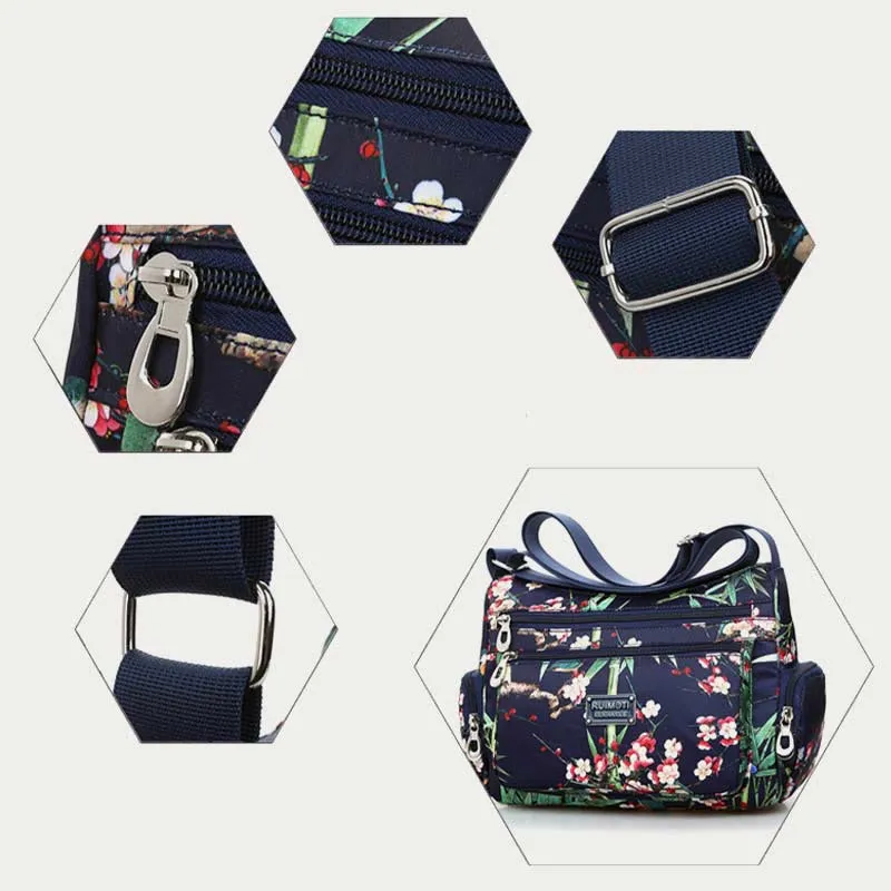 Crossbody Bag Multiple Colorful Printing Styles For Women Travel