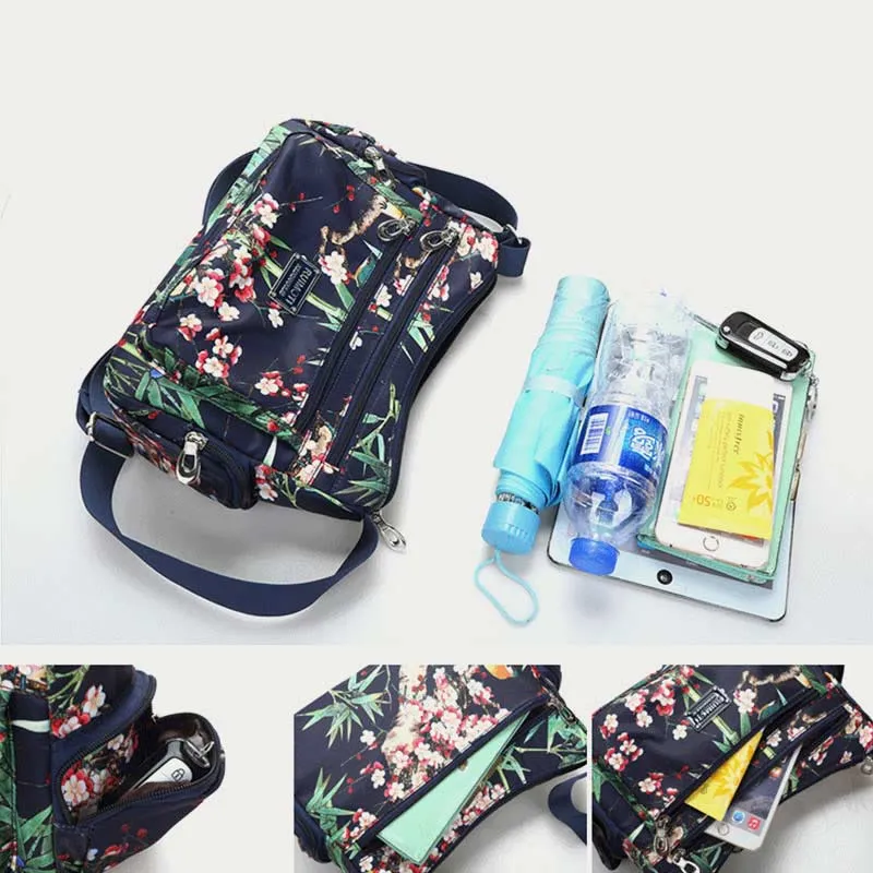 Crossbody Bag Multiple Colorful Printing Styles For Women Travel
