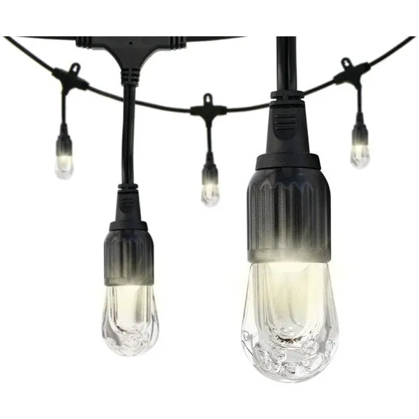 enbrighten 33307 Cafe LED Lights (18ft; 9 Acrylic Bulbs)