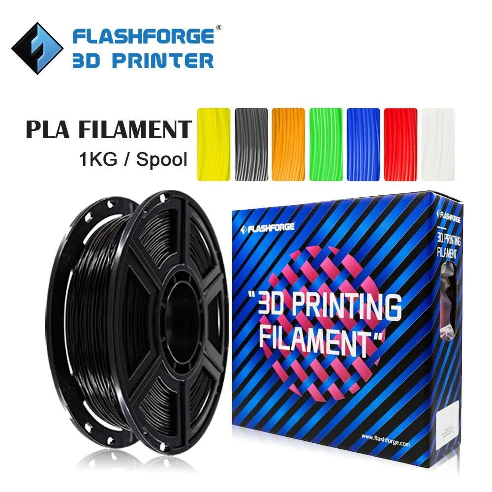 Flashforge PLA 3D Printer Filament: UK Stock 1kg 1.75mm various colours