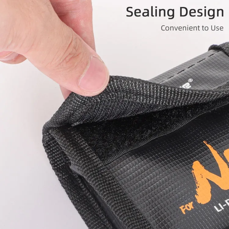 For DJI Neo Sunnylife Battery Explosion-proof Safe Bag Protective Li-Po Safe Bag(For 3pcs Batteries)