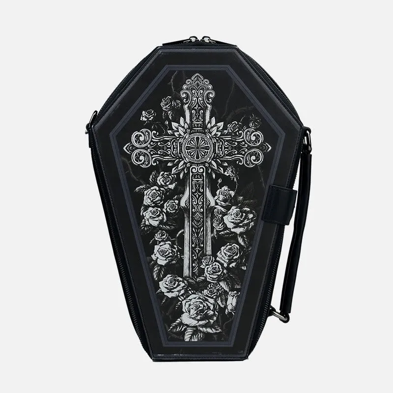 Funny Printing Crossbody Bag For Party Leather Shoulder Bag