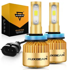 H11 LED Headlight Bulbs 72W 10000LM S3 Series Fan Cooling 6500K Cool White | 2 Bulbs