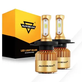 H4/9003 LED Headlight Bulbs 72W 10000LM S3 Series Fan Cooling 6500K Cool White | 2 Bulbs