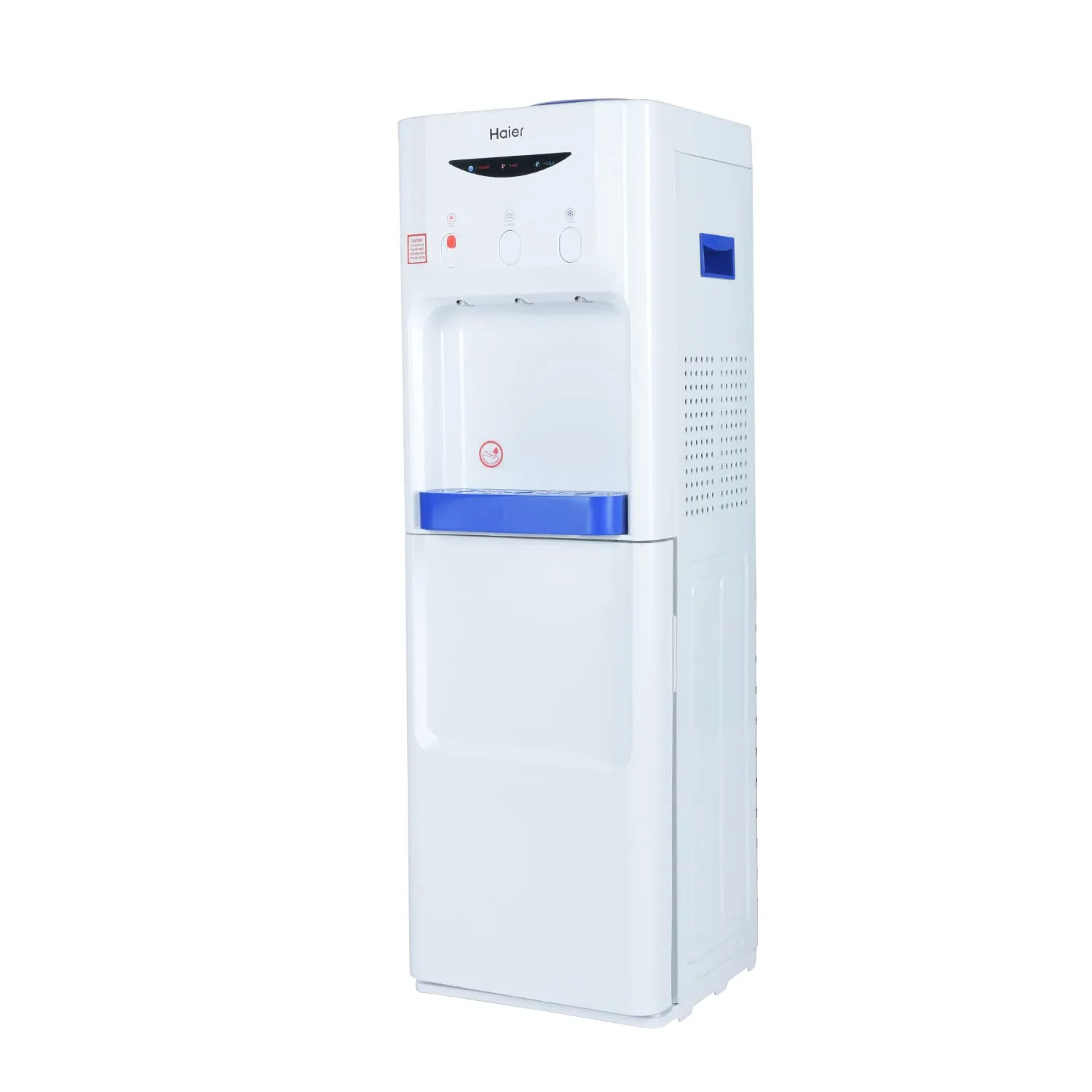 Haier Hot, Cold, & Normal Water Dispenser, Floor Standing Water Dispenser (White)(HWD-3WFS)