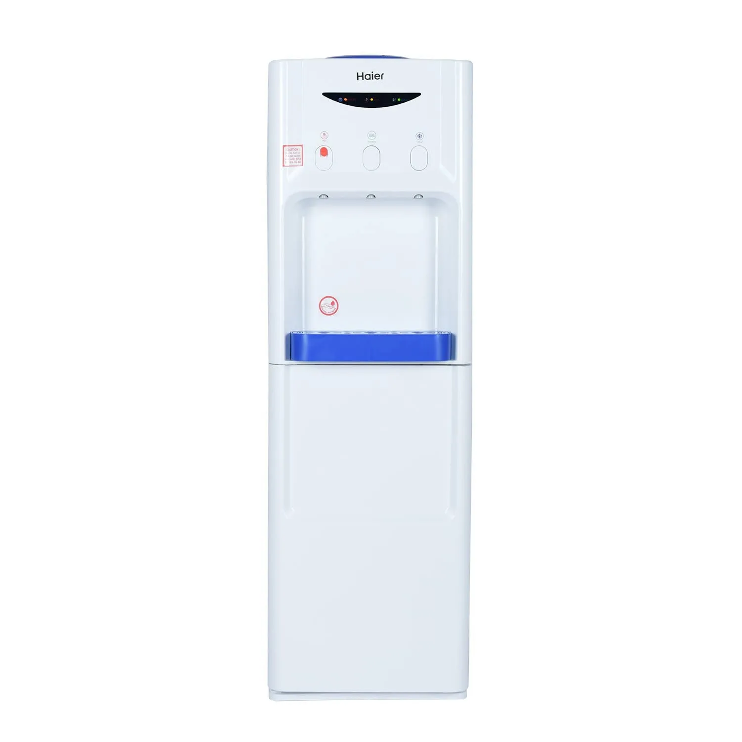 Haier Hot, Cold, & Normal Water Dispenser, Floor Standing Water Dispenser (White)(HWD-3WFS)