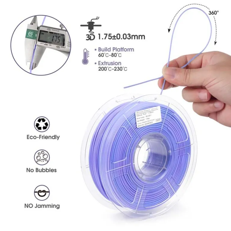 iSANMATE PLA   Matte Gradient -  Blue   Purple