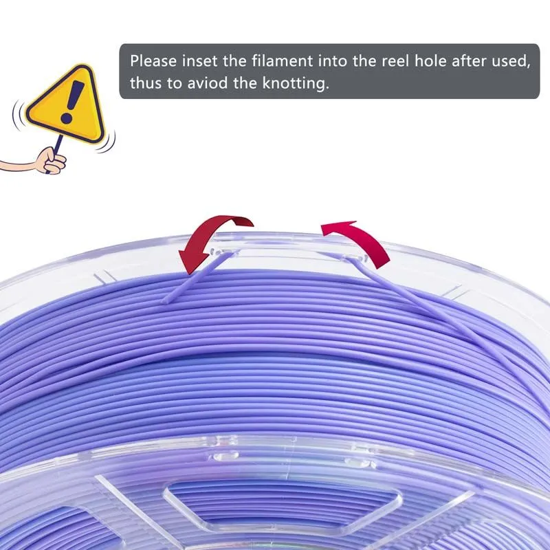 iSANMATE PLA   Matte Gradient -  Blue   Purple