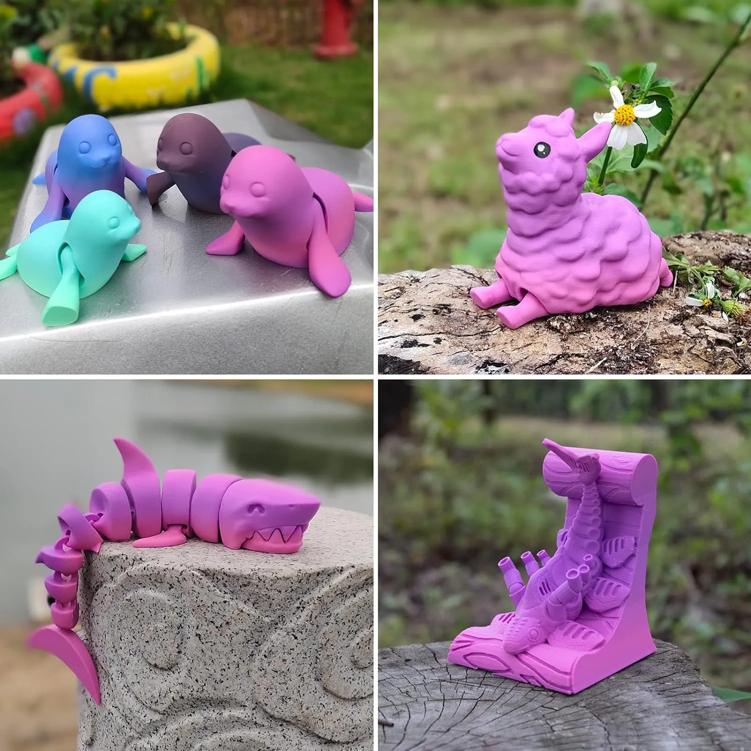 iSANMATE PLA   Matte Gradient -  Pink   Purple