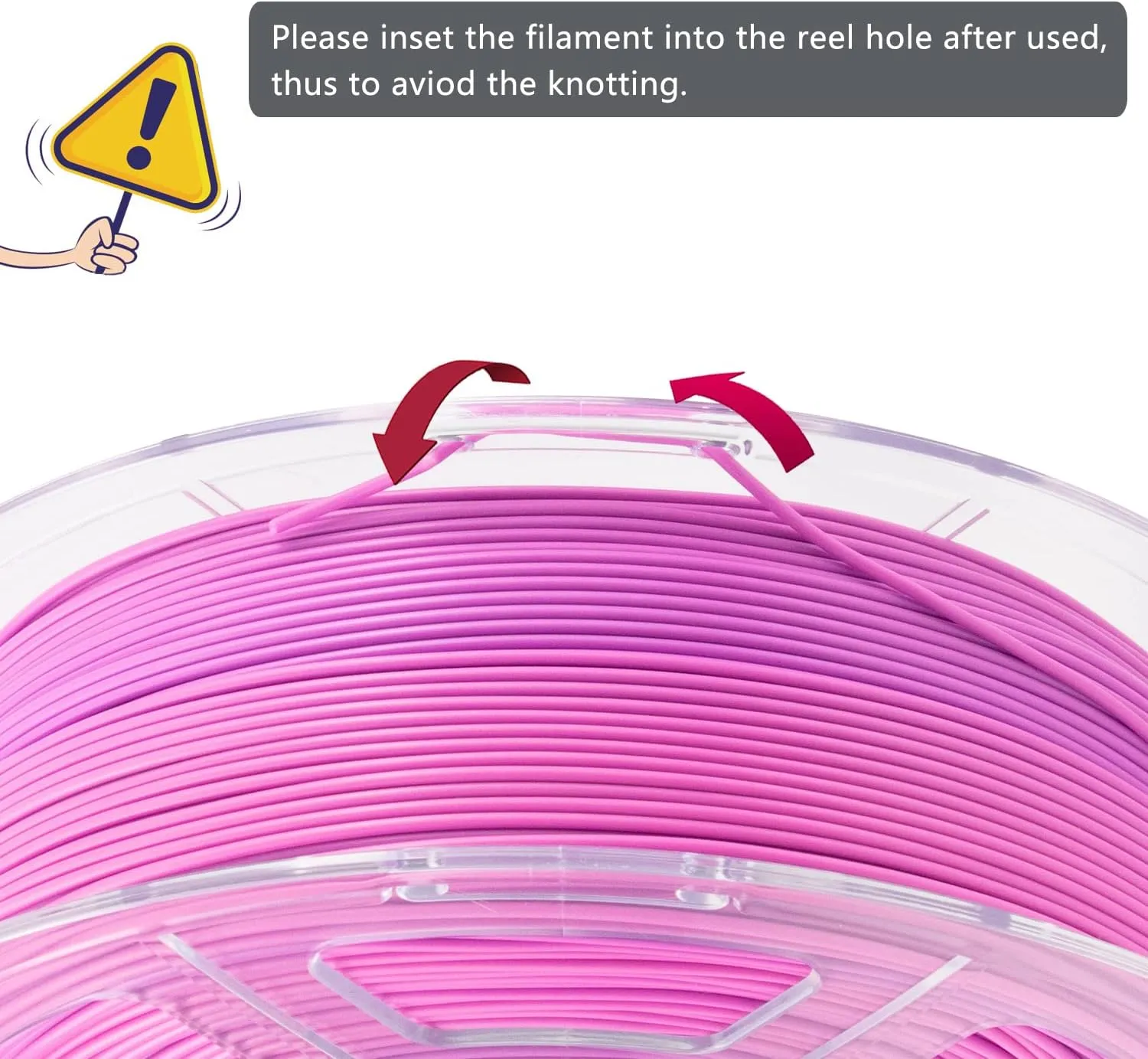 iSANMATE PLA   Matte Gradient -  Pink   Purple