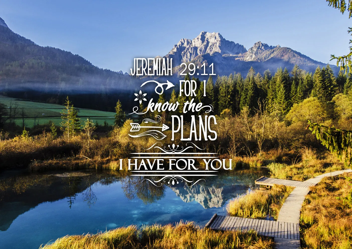 Jeremiah 2911 Niv #8 Bible Verse Canvas Wall Art - Christian Canvas Wall Art
