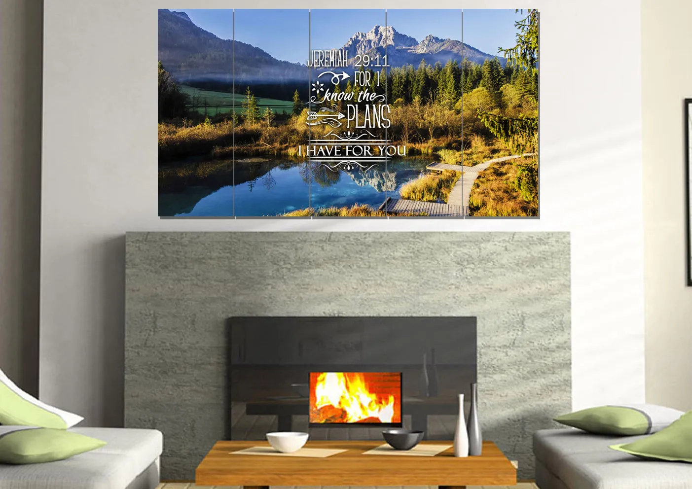 Jeremiah 2911 Niv #8 Bible Verse Canvas Wall Art - Christian Canvas Wall Art