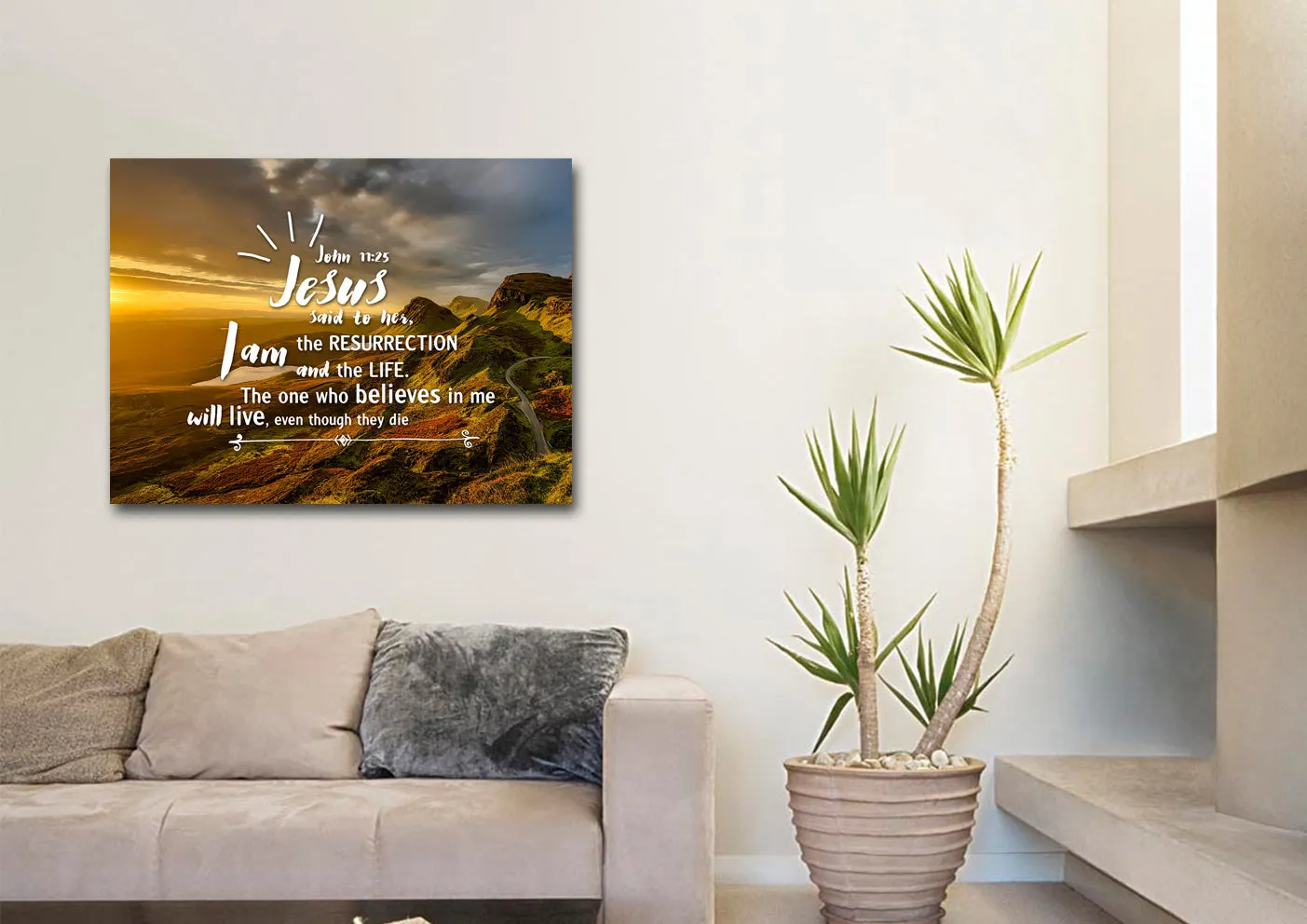 John 1125 Canvas Wall Art Print - Christian Canvas Wall Art