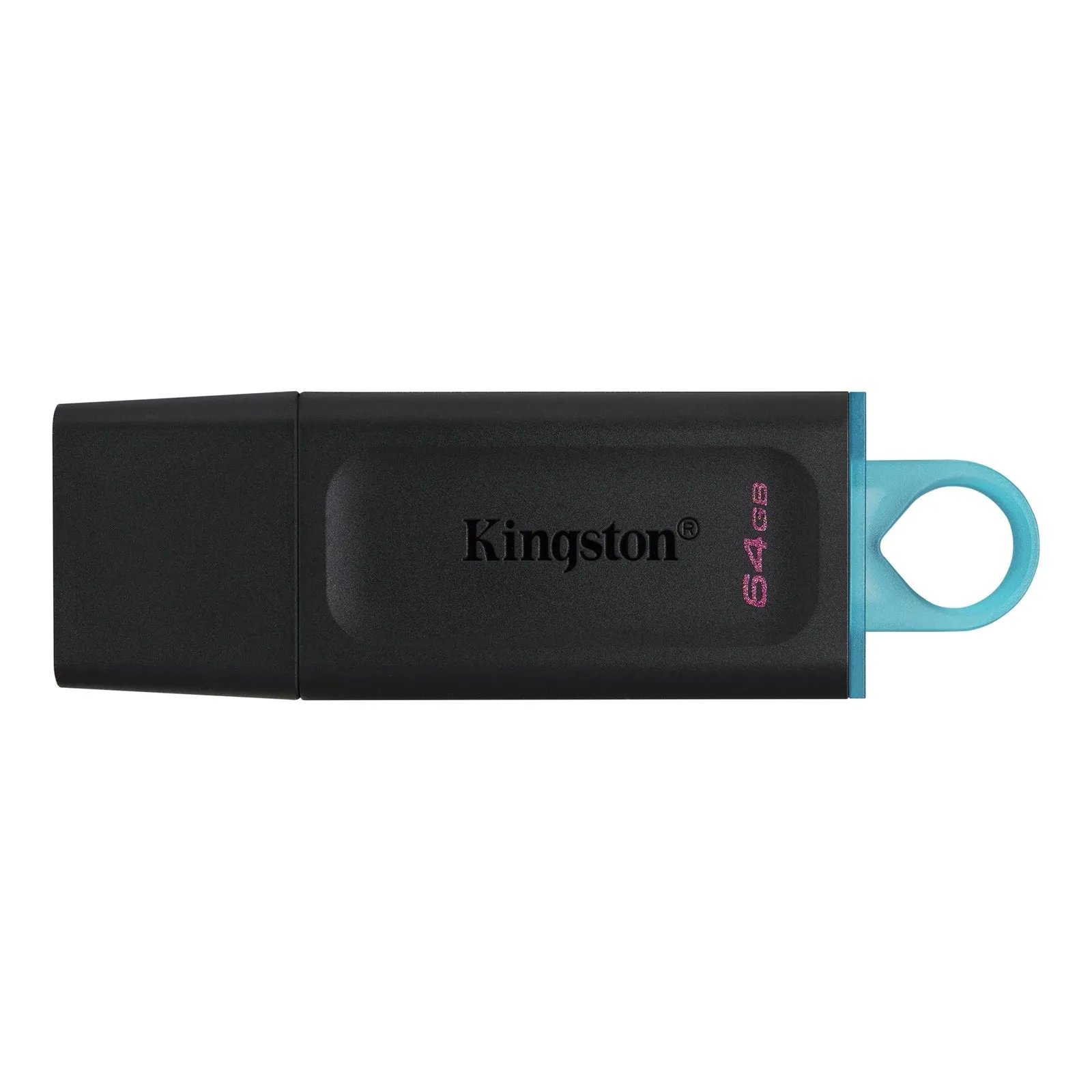 Kingston DataTraveler Exodia 64GB USB 3.2 USB Flash Drive - Black & Cyan | 309829