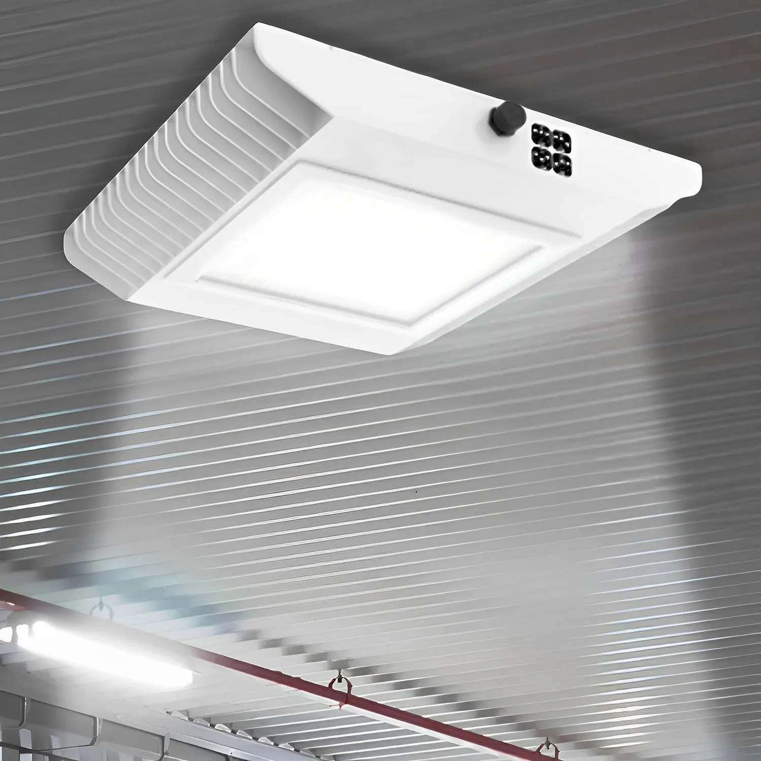 LED Canopy Light, 150W/120W/100W/80W, Selectable Wattage, 22650 Lumens