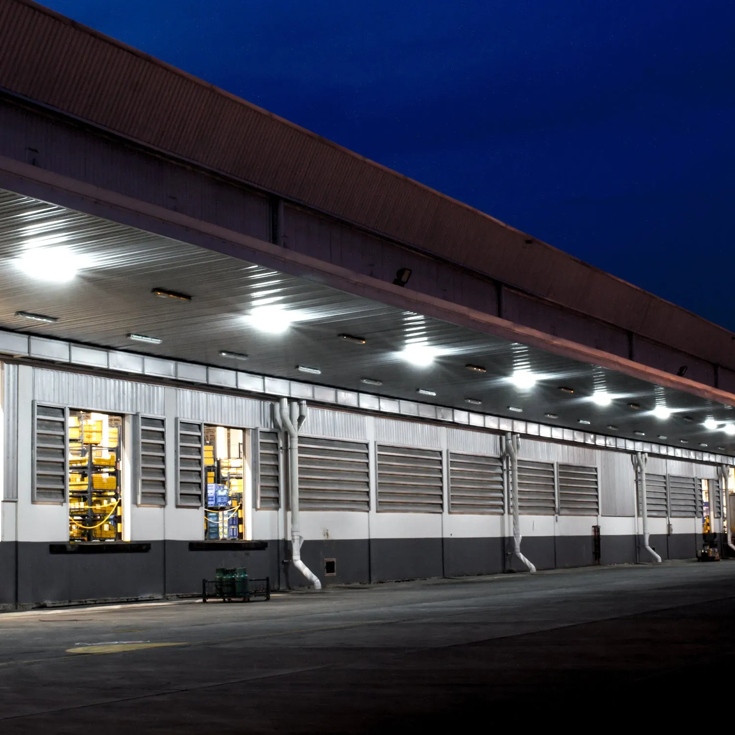 LED Canopy Light, 27W, Dimmable, 3800 Lumens