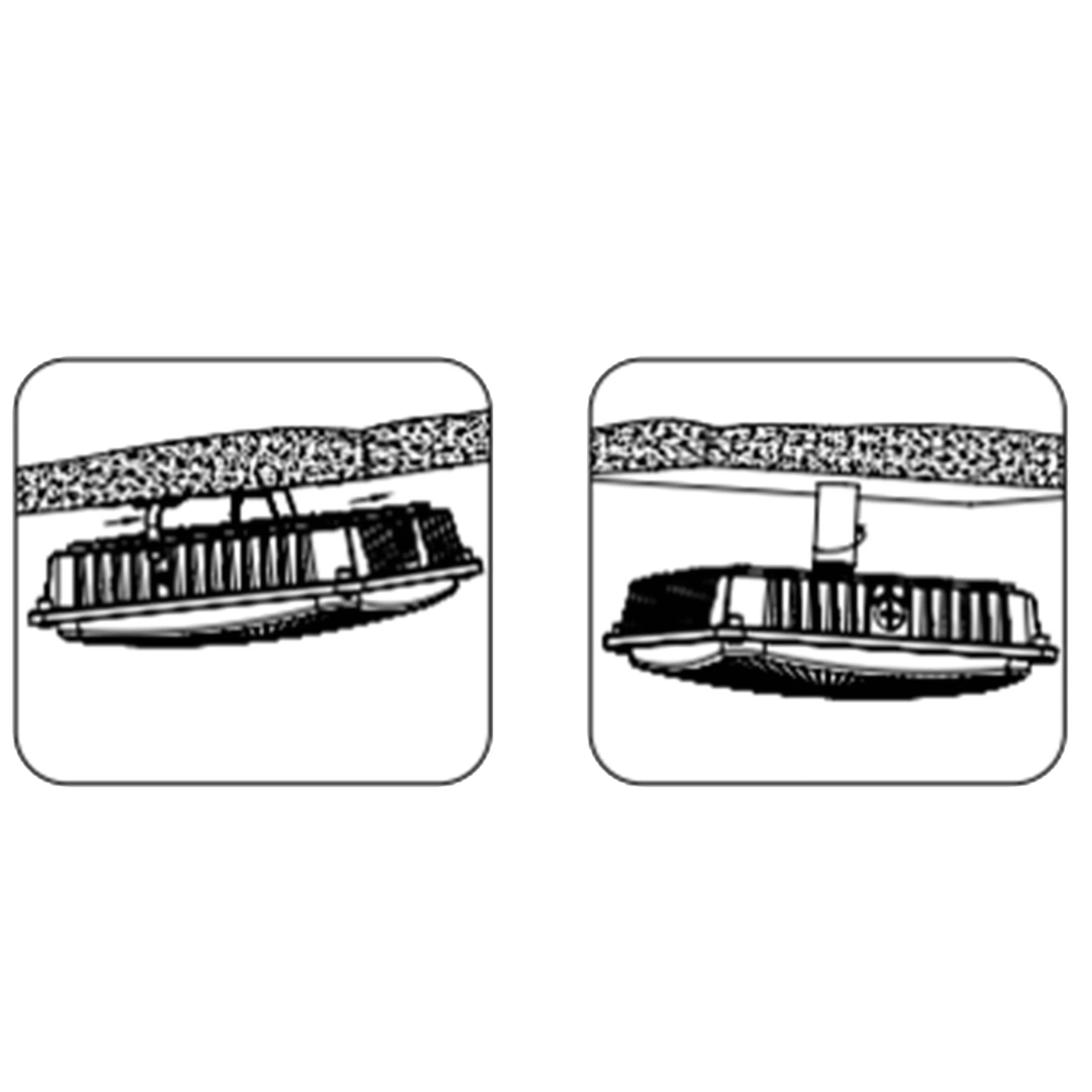 LED Canopy Light, 60W, 6900 Lumens