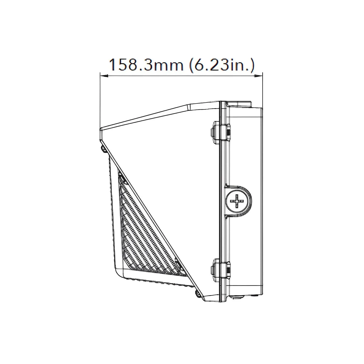LED Wall Pack, 45W, 5600 Lumens