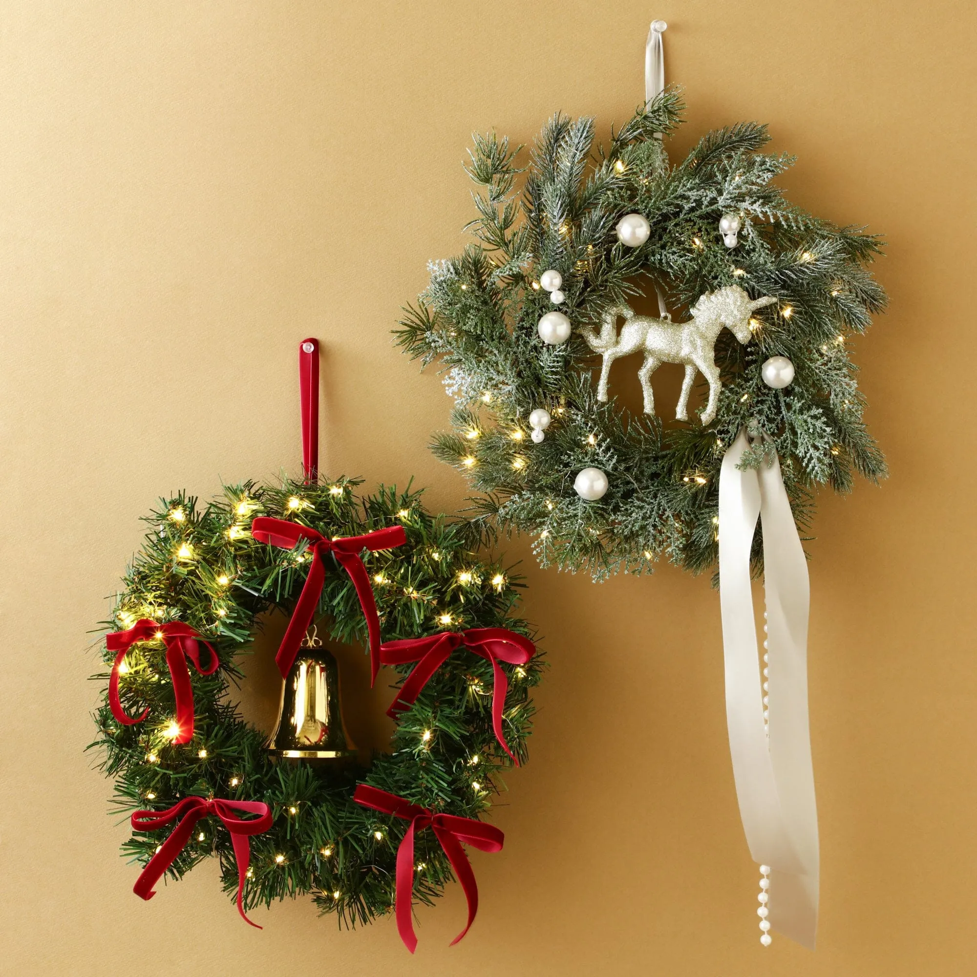 Led Wreath Ribbon