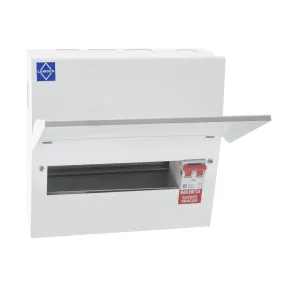 Lewden PRO-MX12M 10 Way Metal Consumer Unit 100A