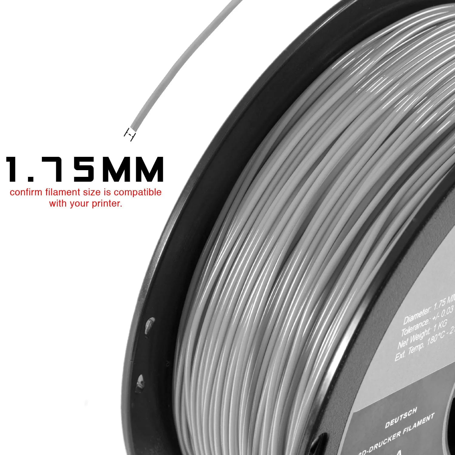 LIGHT PURPLE PLA PRO  FILAMENT - 1.75MM, 1KG SPOOL