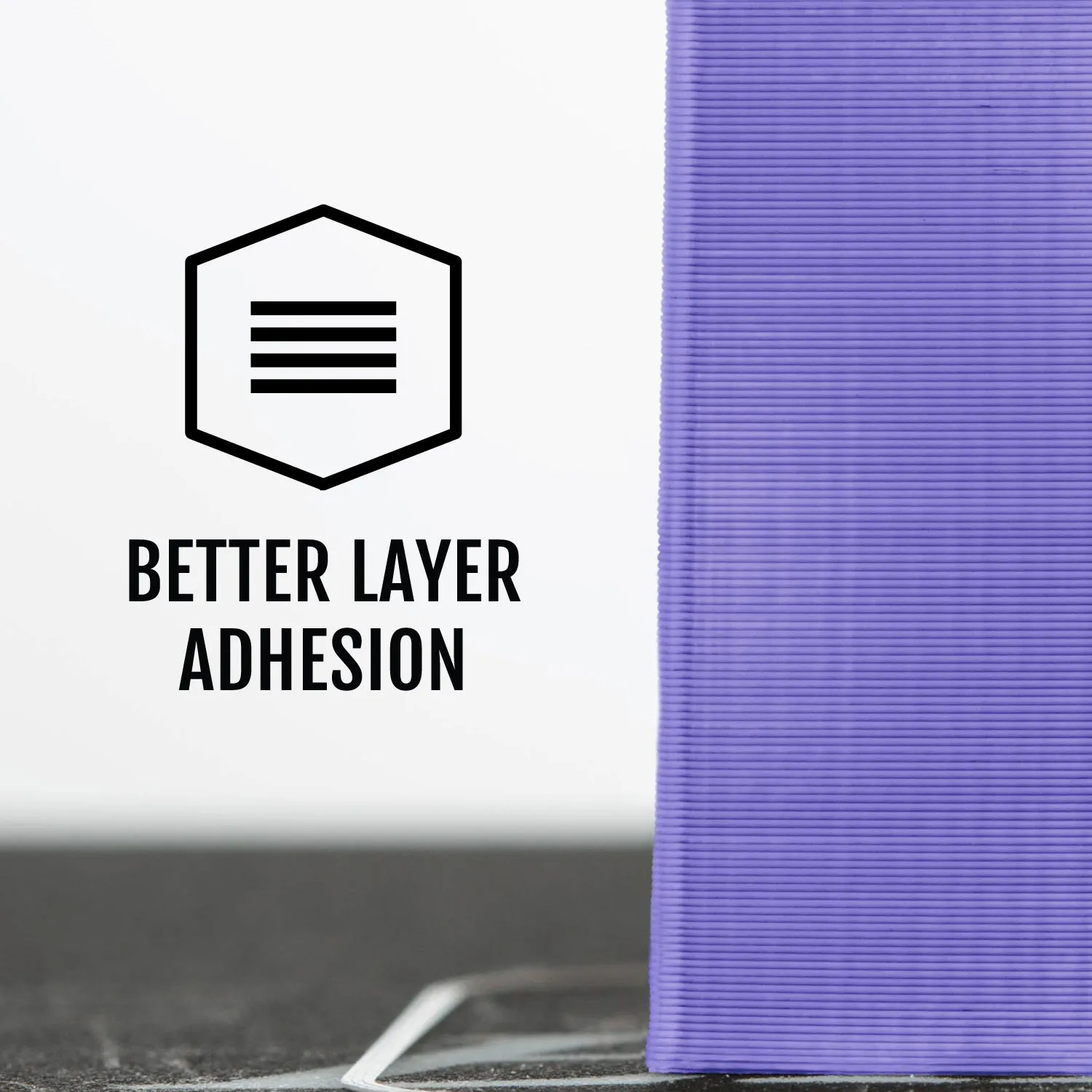 LIGHT PURPLE PLA PRO  FILAMENT - 1.75MM, 1KG SPOOL