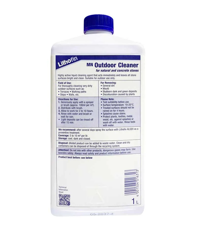 Lithofin MN Outdoor-Cleaner - 1 LITRE