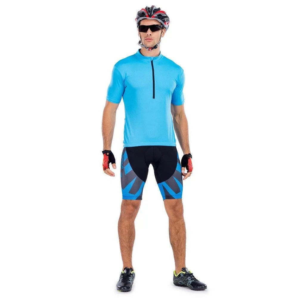 Lixada Men's Cycling Shorts 4D Gel Padded Bicycle Riding Half Pants Bike Biking Tights