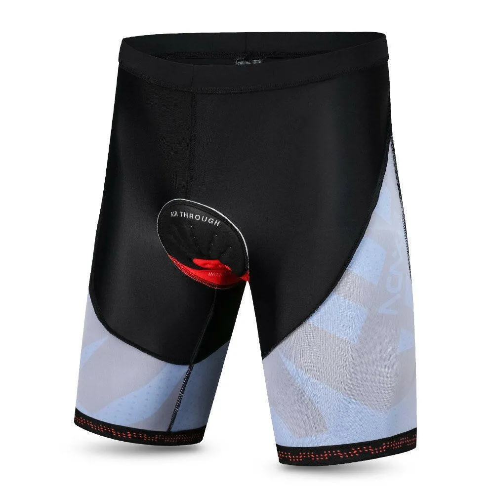 Lixada Men's Cycling Shorts 4D Gel Padded Bicycle Riding Half Pants Bike Biking Tights