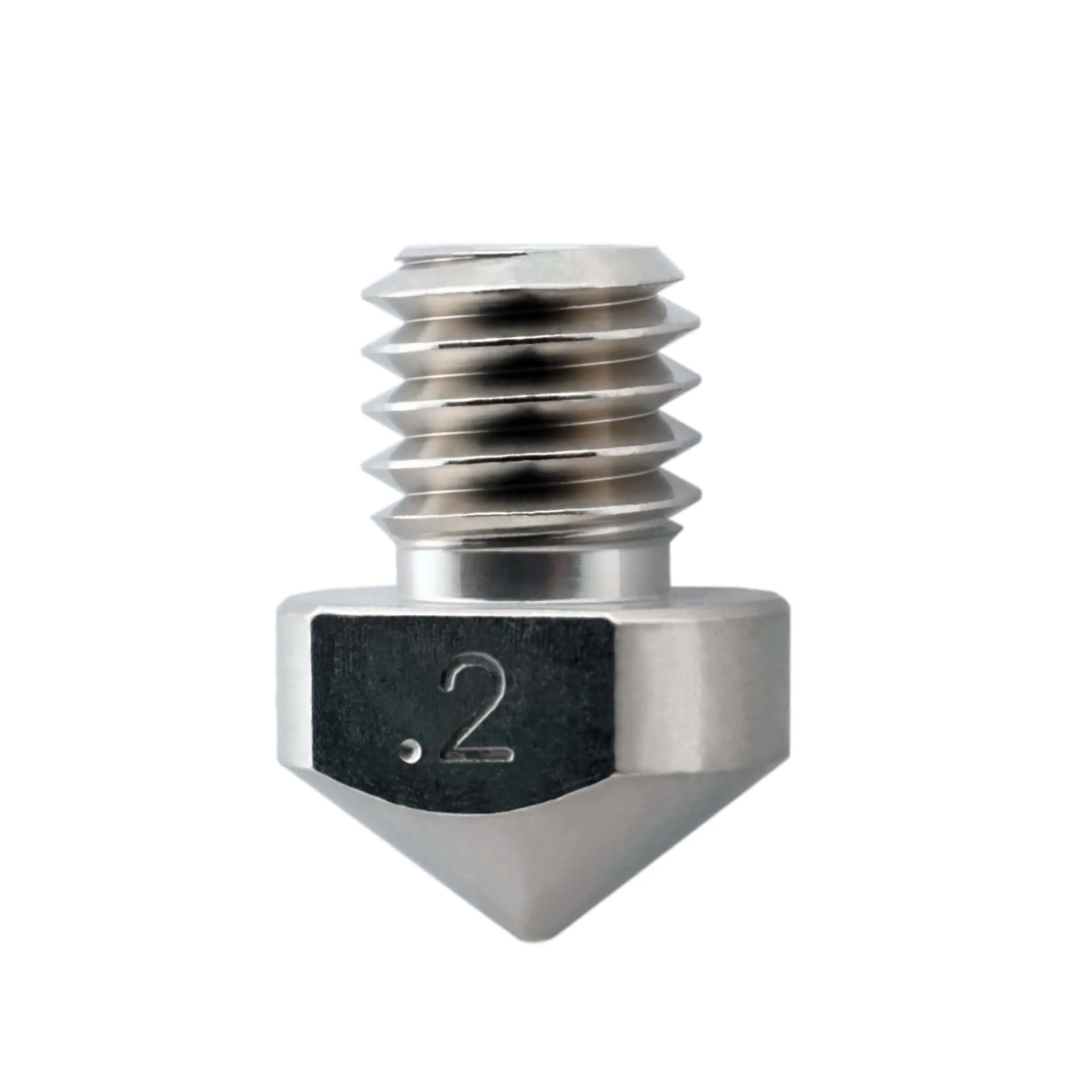 M6 Thread 3mm Filament for LulzBot TAZ 5 and 6, Hexagon Hotend Plated Wear Resistant Nozzle