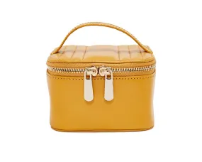 Maria Jewelry Zip Cube, Mustard