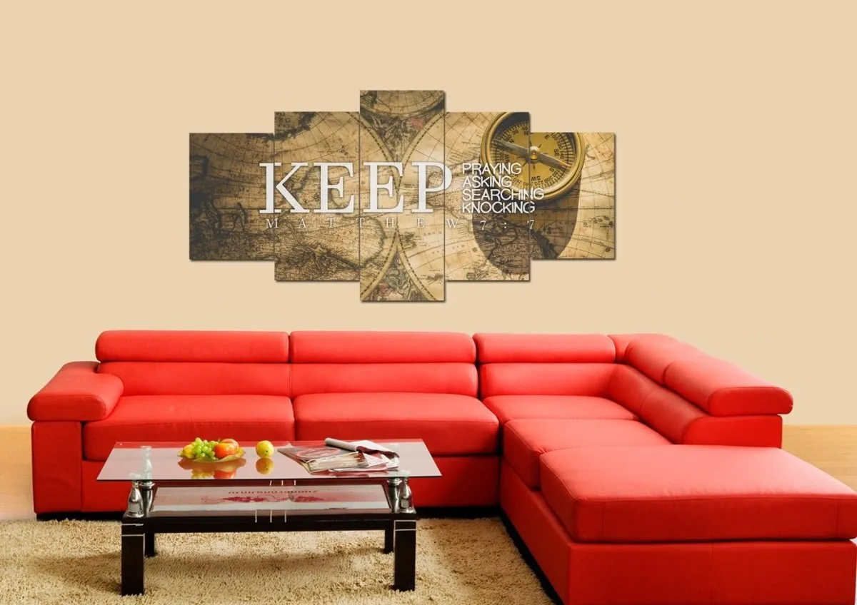Matthew 77 Canvas Wall Art Print S - Christian Canvas Wall Art