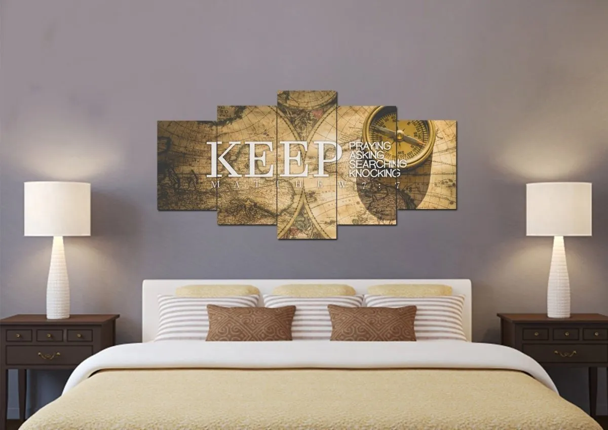 Matthew 77 Canvas Wall Art Print S - Christian Canvas Wall Art