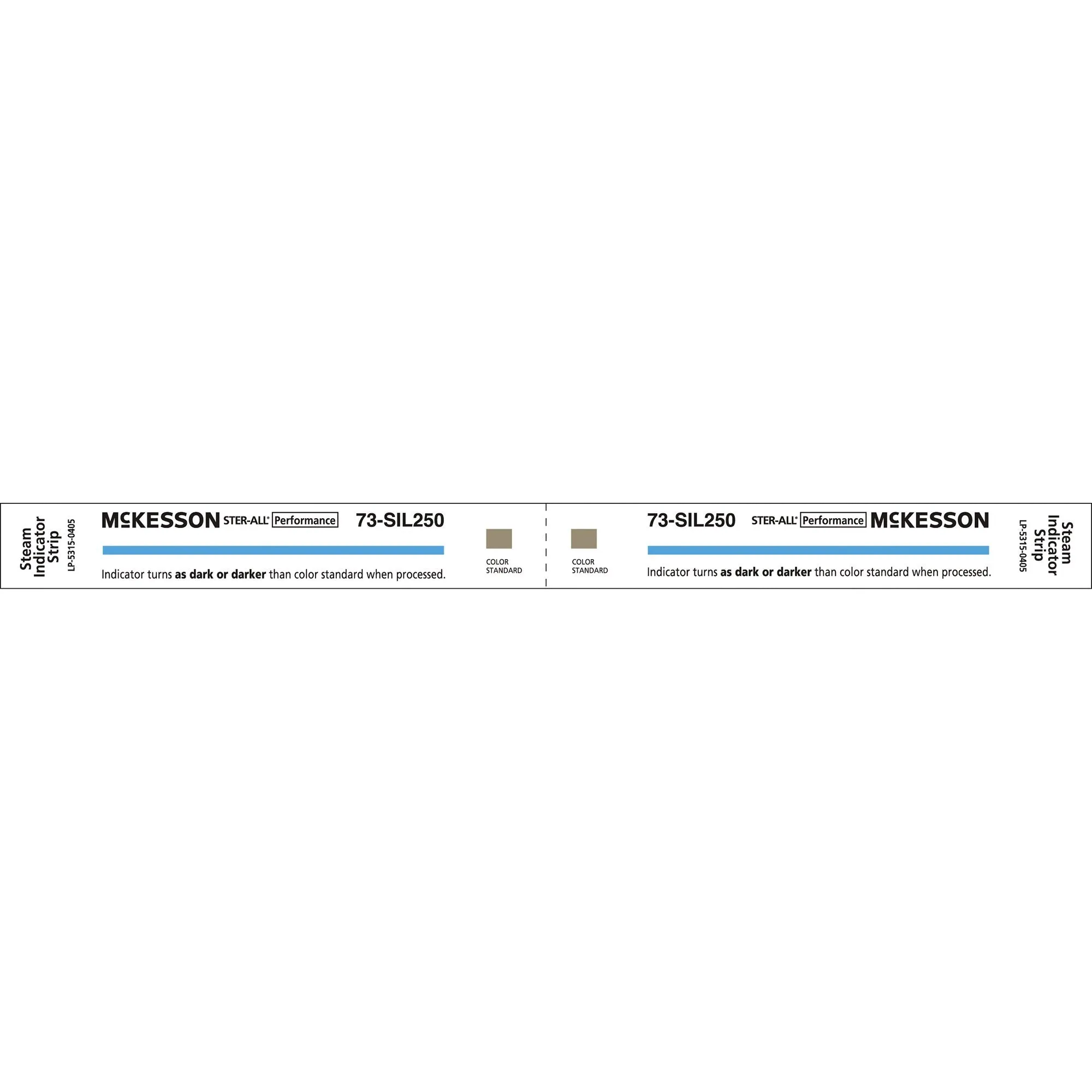 McKesson Sterilization Chemical Indicator Strip, 8 Inch