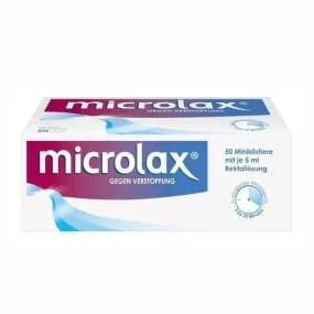 MICROLAX rectal solution enemas 50X5 ml