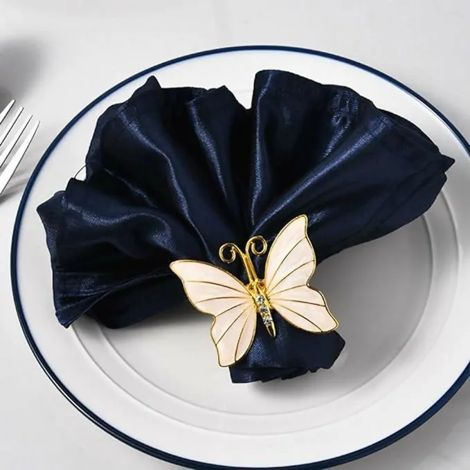 Napkin Holder Rings-Butterfly(Gold)